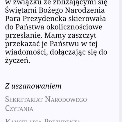 ŻYCZENIA Prezydent 2